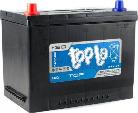 Аккумулятор Topla Top 75Ah JR+ 740A